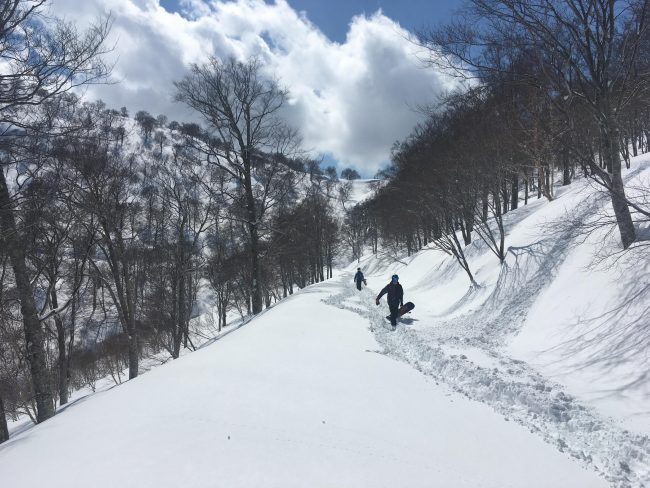 Nozawa Onsen Spring Snow