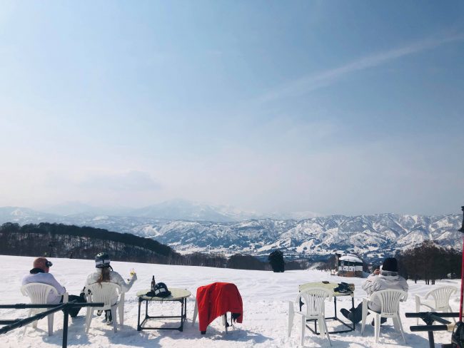 Nozawa Onsen Spring Snow