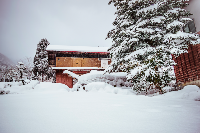 Nozawa Onsen Spring Snow