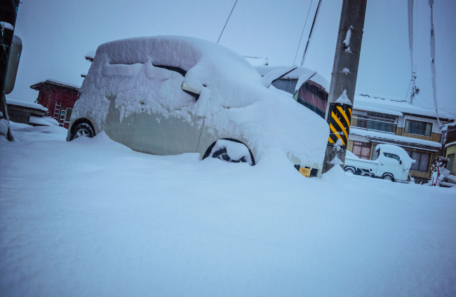 Nozawa Onsen Spring Snow