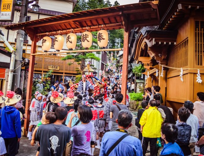 Nozawa Onsen Lantern Festival