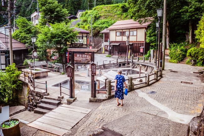 Nozawa Onse Japan Old Town Hot Springs