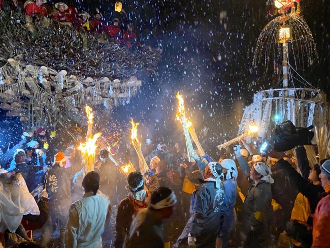 Nozawa Onsen Fire Festival