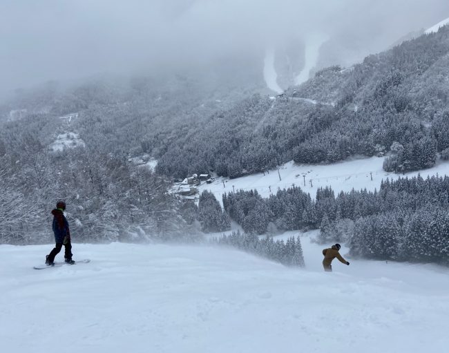 February Snow Nozawa Onsen