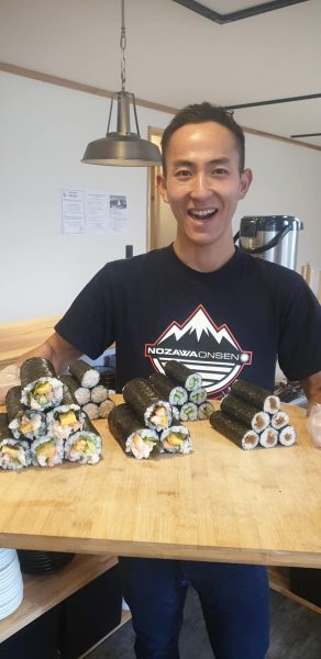 Sushi Nozawa Onsen Japan
