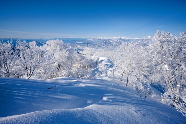 Early Snow Nozawa Japan