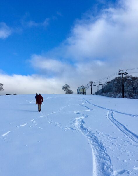 Early Season Snow Nozawa