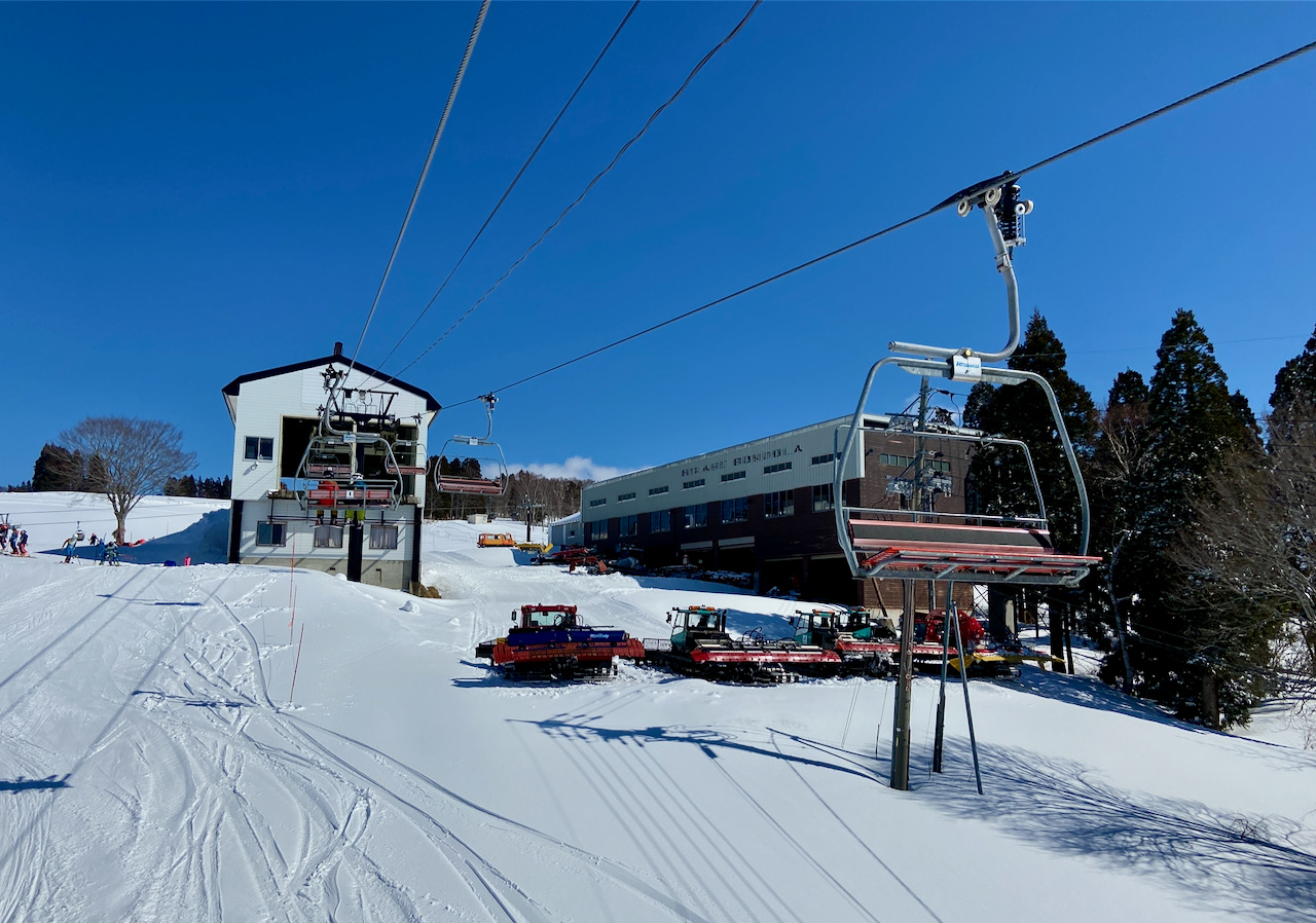 Ski Lifts Green Season Japan