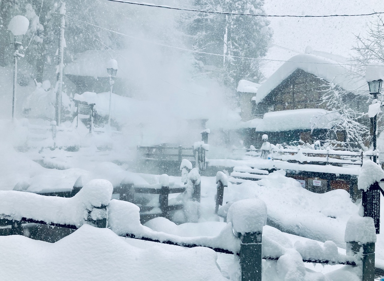 Snowiest Place Japan Nozawa 