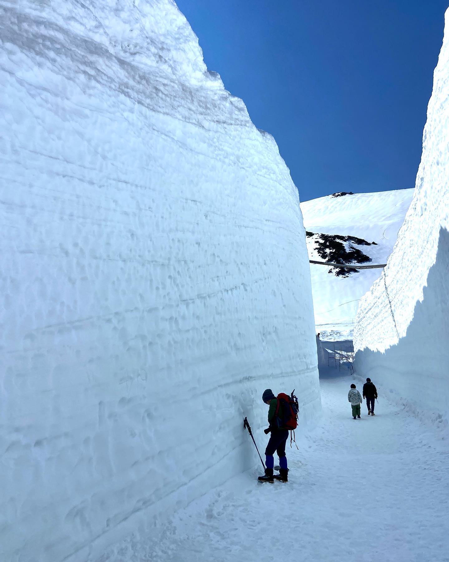 Snow Walls Nozawa Japan 