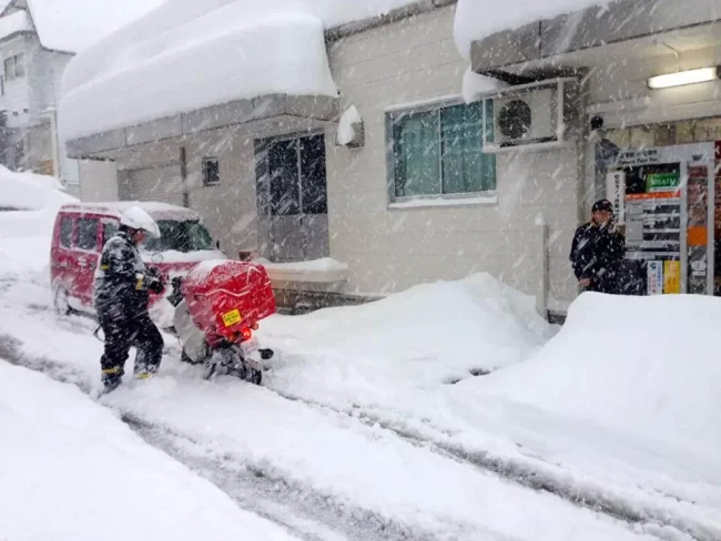 Courier Service Nozawa Japan