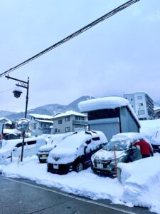 Heavy Snow Nozawa Onsen
