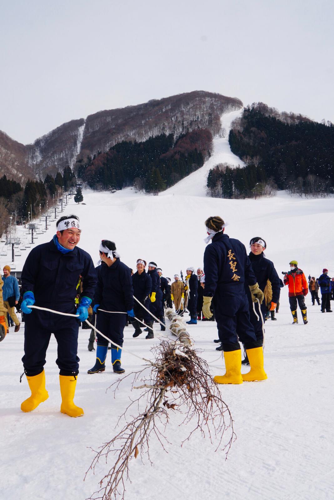 Nozawa Onsen's local traditions