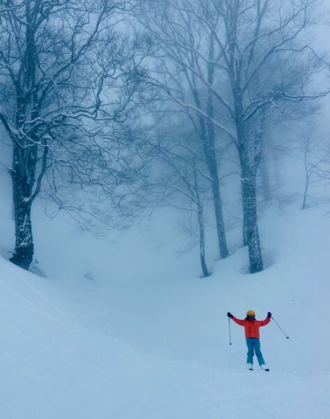 Late Season Skiing Japan