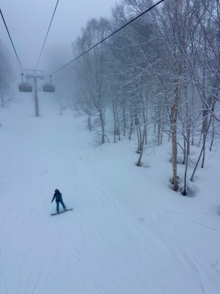 Late Season Skiing Japan