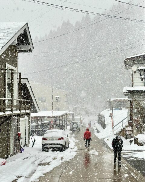 Snowy days in Nozawa Onsen are back!