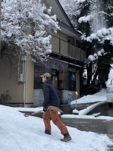 Let the snow shovelling fun begin