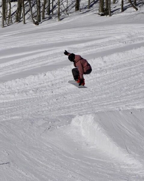 snowboarder jump