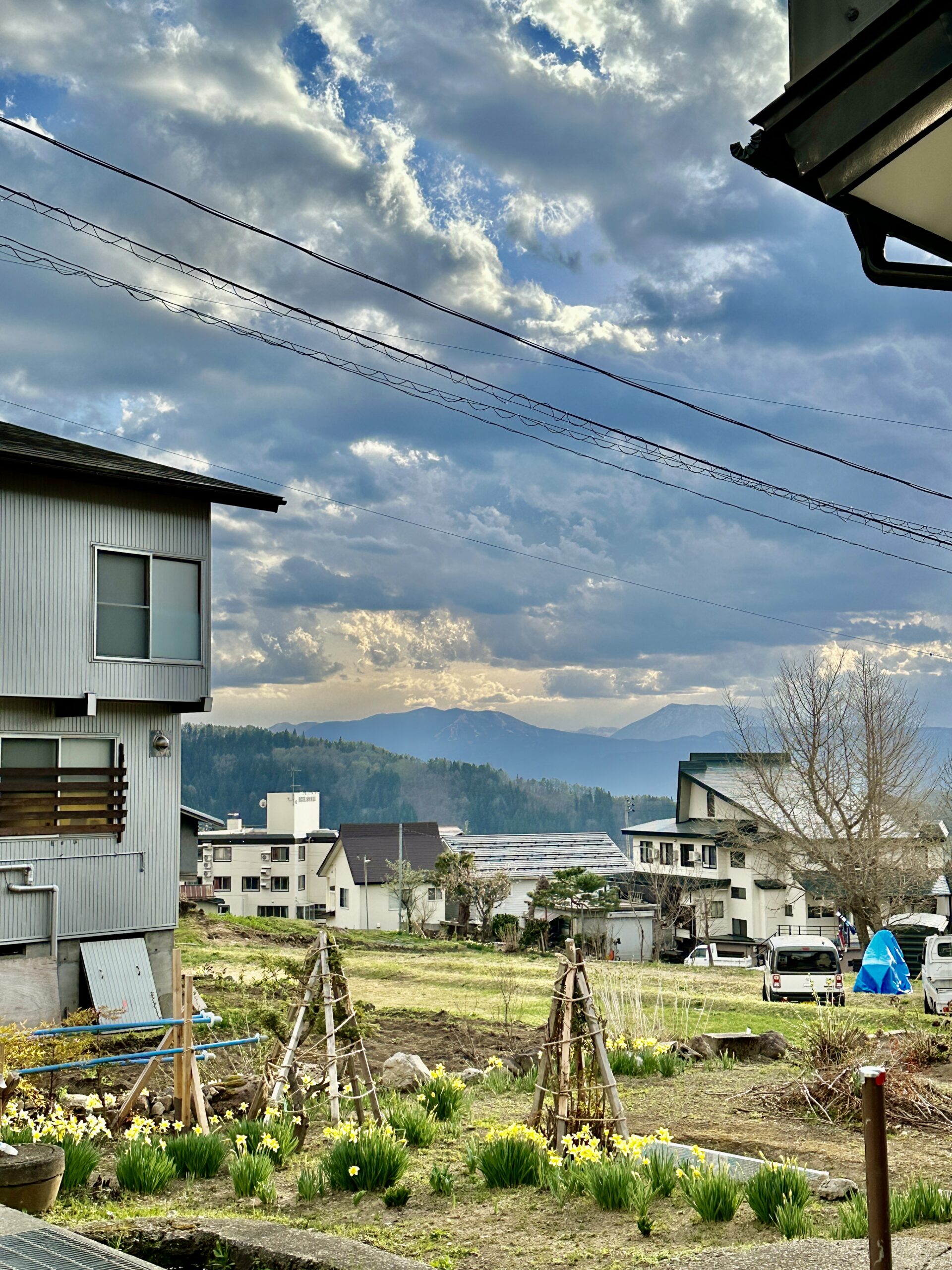 Fields of Nozawa Onsen coming back to life