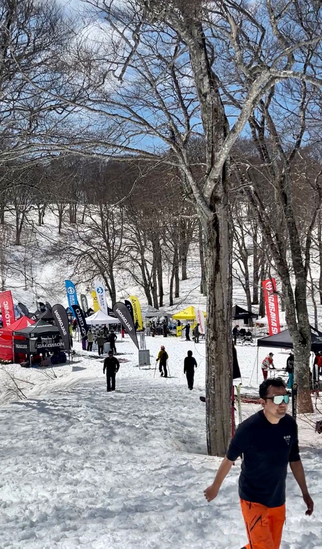 nozawa board and ski demo area 