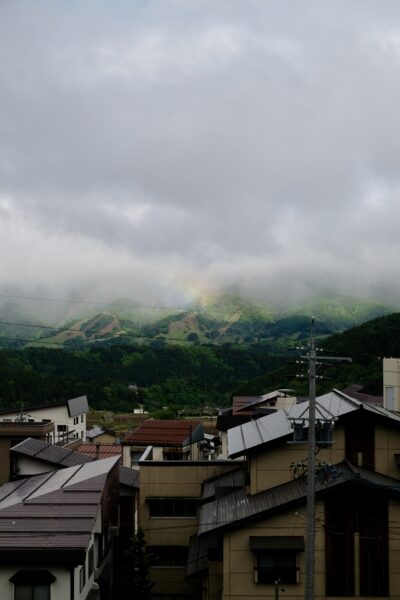 The view from Villa Nozawa in Nozawa Onsen