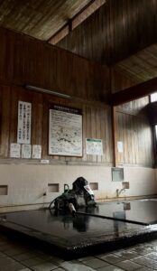 Never a bad time for a quick onsen