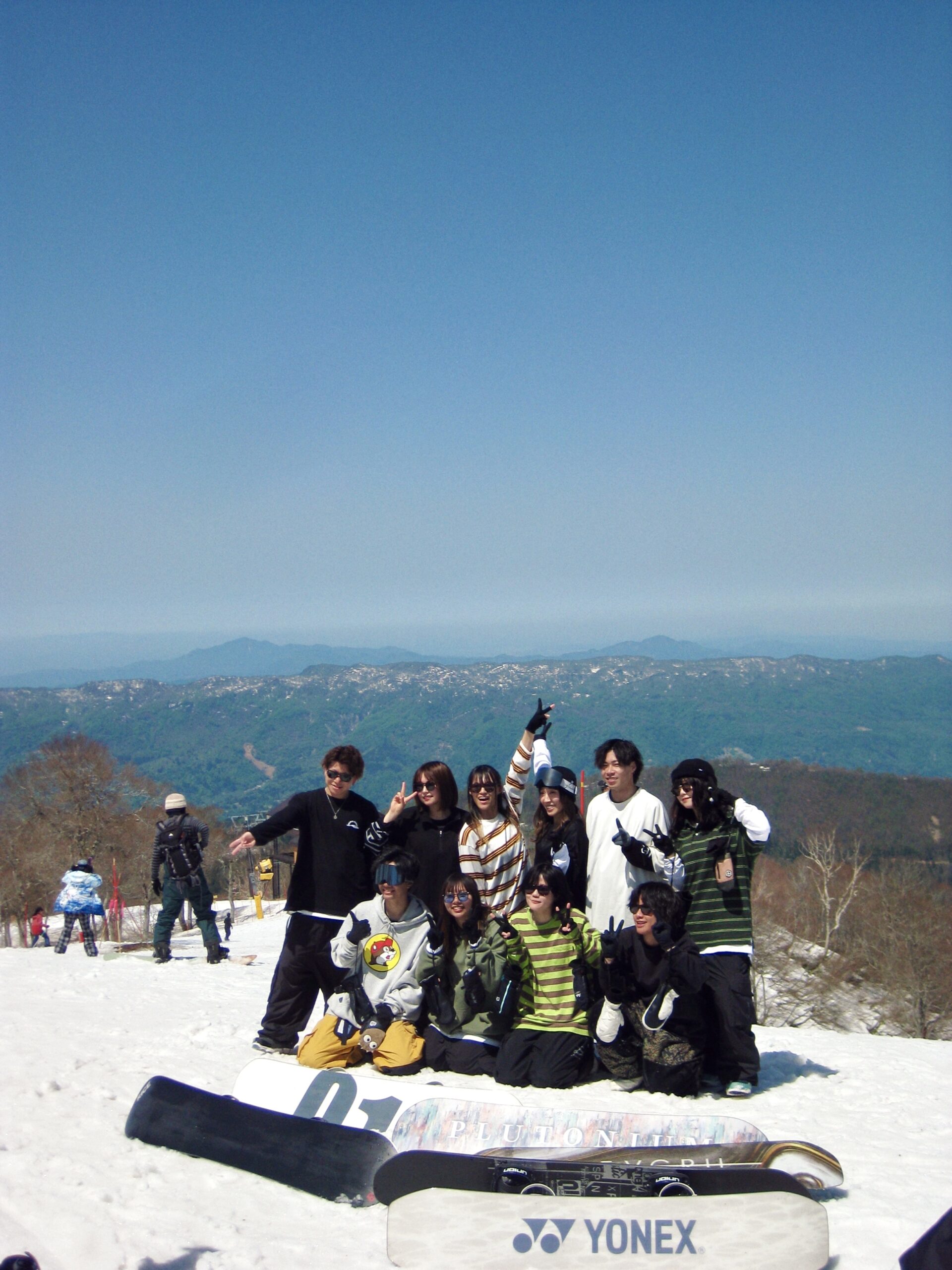 Busiest days on the mountain in Nozawa during the Green Season 