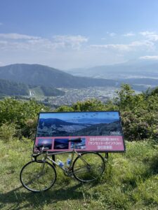 Nozawa Onsen is positioned in a valley filled with a lot of local farmland