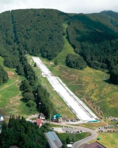 Enduro National Series 2024 sponsored by Shimano stretched across the resort from the village of Nozawa Onsen all the way up to the top of Nagasaka station