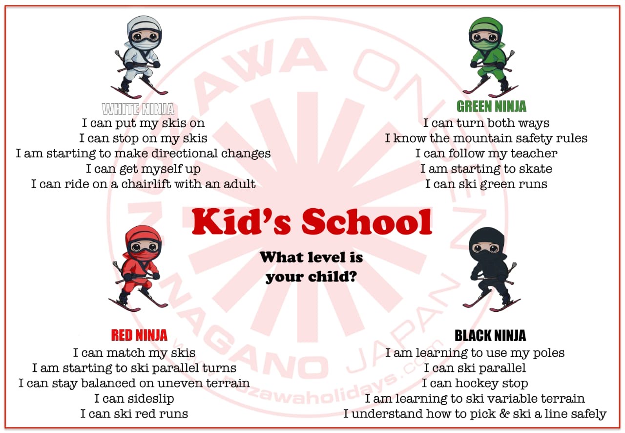 Kids Lessons Nozawa Onsen