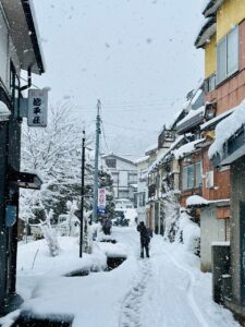 Wintery vibes in Nozawa