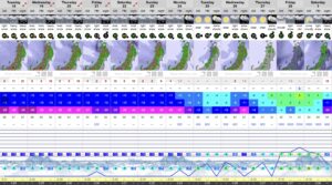 Another snowstorm passing through Nozawa!