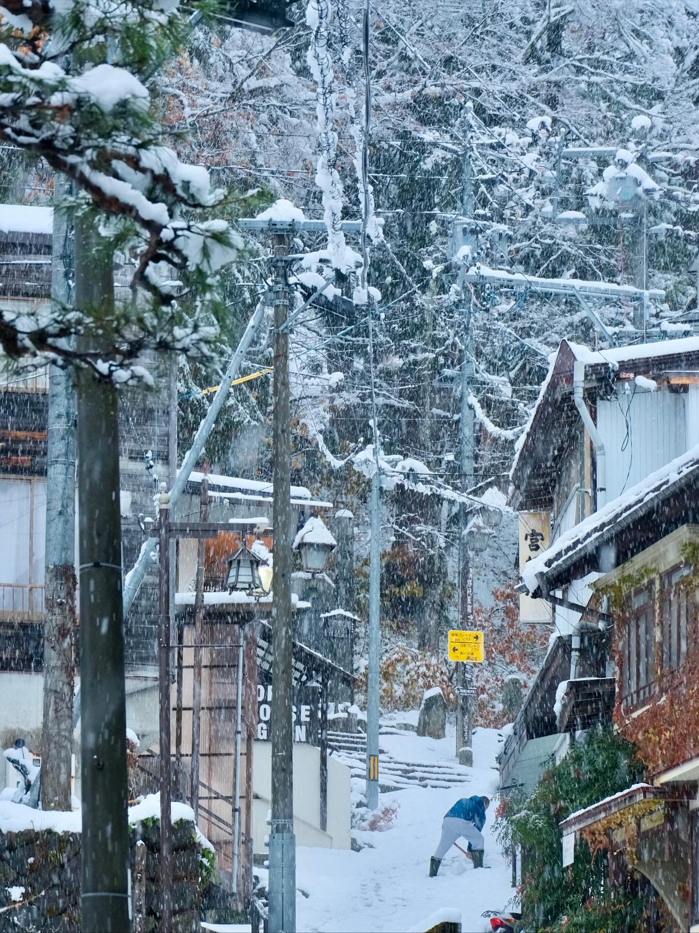 Snow November Nozawa Japan